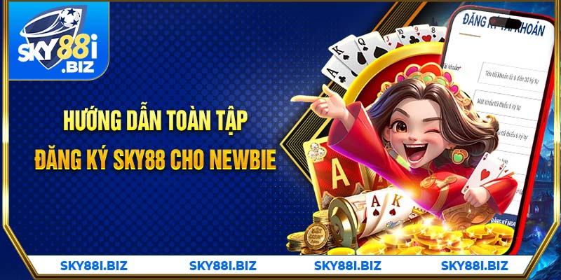 Hướng dẫn toàn tập đăng ký Sky88 cho newbie