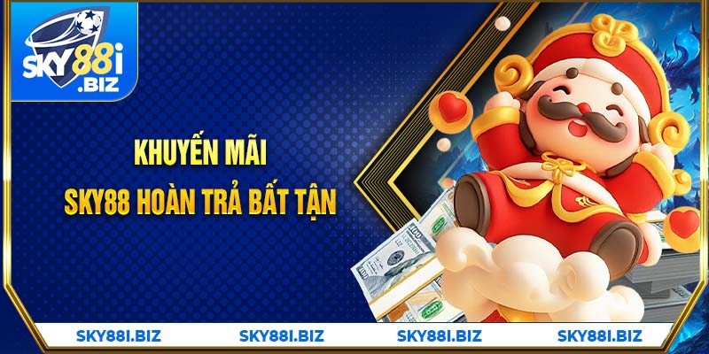 Khuyến mãi Sky88 hoàn trả bất tận